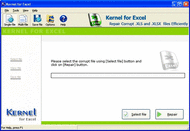 Kernel - XLS Recovery Software screenshot